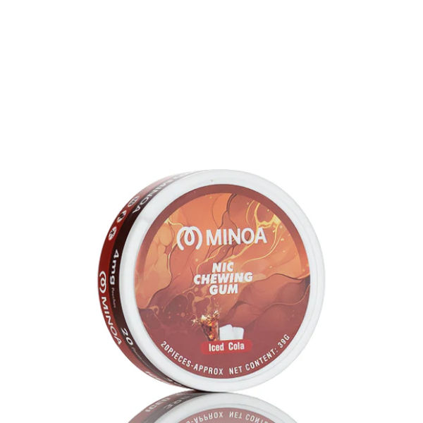 Minoa Nicotine Gum - Pack of 20 - Iced Cola 4mg