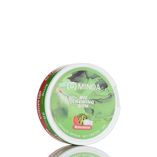 Minoa Nicotine Gum - Pack of 20 - Watermelon 4mg