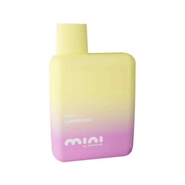 Monster Bar Mini 800 Puffs Single Disposable Vape 3mL Best Flavor Pink Lemonade