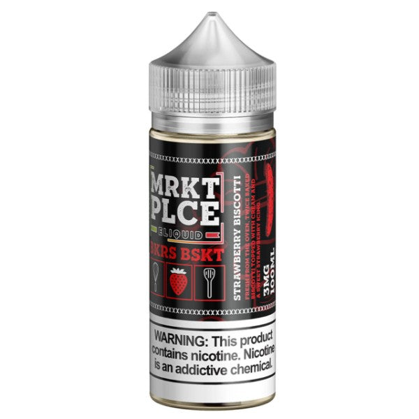 MRKT PLCE Series 100mL-Strawberry biscotti
