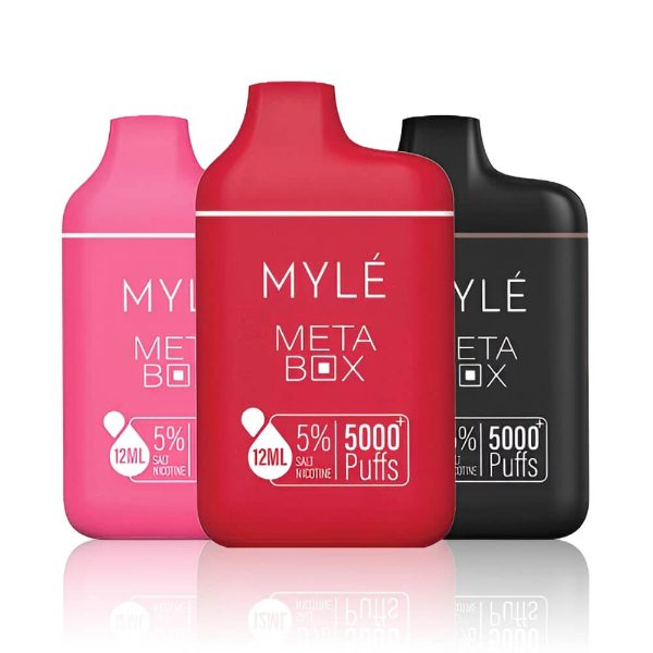 MYLE Meta Box 5000 Puffs Disposable