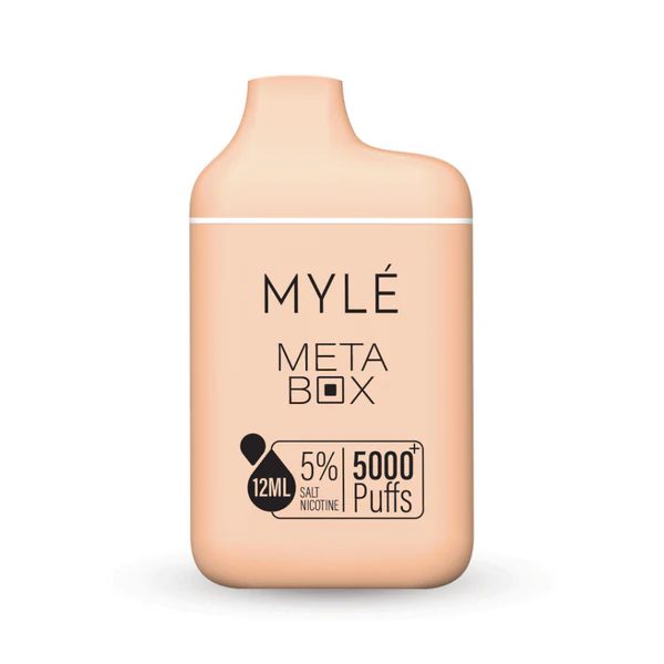 MYLE Meta Box 5000 Puffs Disposable Georgia Peach