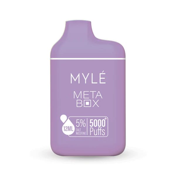 MYLE Meta Box 5000 Puffs Disposable Grape Mint