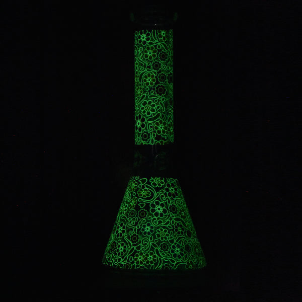 Moonflower Glow Bong dark