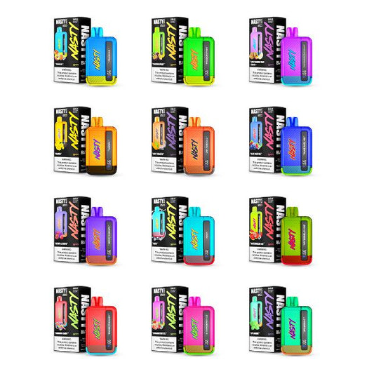 Nasty Bar by Nasty Juice 8500 Puffs Disposable Vape 17mL Best Flavors