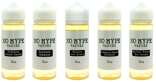 No Hype Vapors 120ML Wholesale