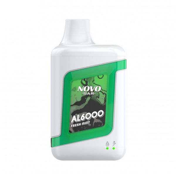 SMOK Novo Bar AL6000 Disposable Vape 13mL 10 Pack Best Flavor Fresh Mint