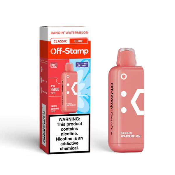 Off-Stamp X-CUBE 25,000 Puffs Flavor Pods Bangin Watermelon