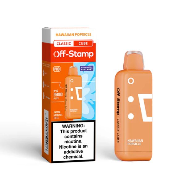 Off-Stamp X-CUBE 25,000 Puffs Flavor Pods Hawaiian Popsicle