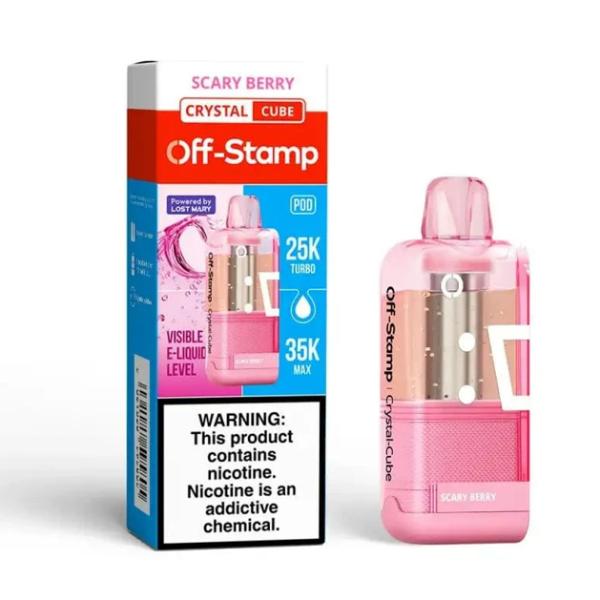 Off-Stamp X-Cube Crystal 35,000 Puffs Pod Texas Edition