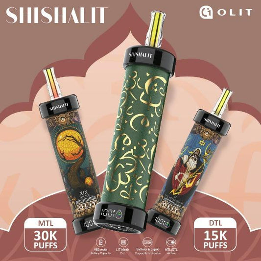 Olit Shishalit 30,000 Puffs E-Hookah Disposable