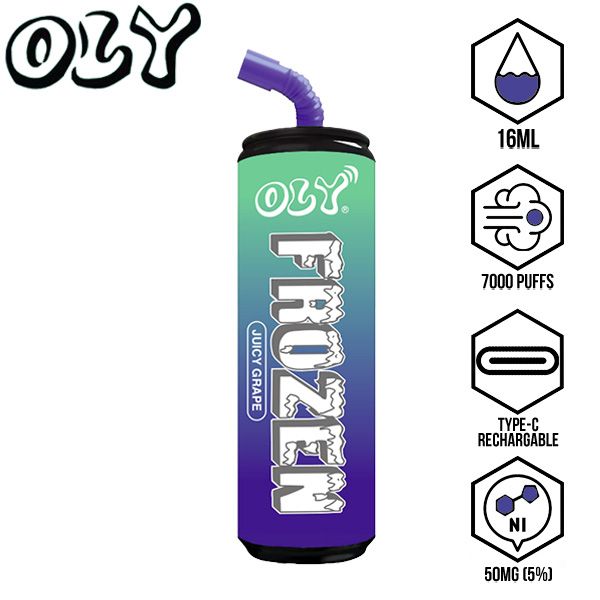 Oly Frozen 7000 Puffs Disposable 10-Pack