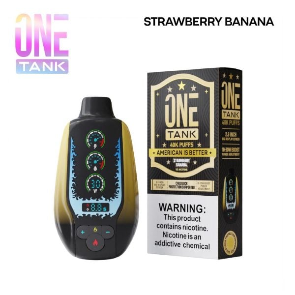 One Tank 40K Disposable Strawberry Banana