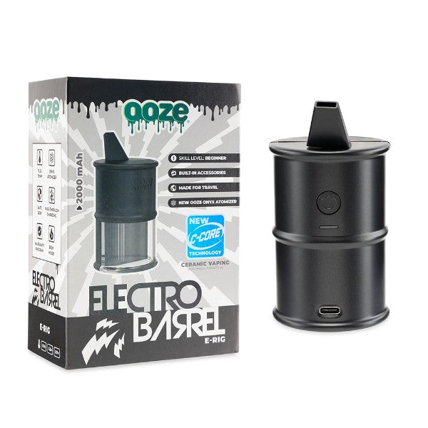 Ooze Electro Barrel Dab Rig