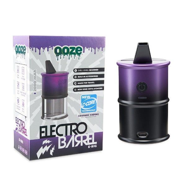 Ooze Electro Barrel Dab Rig