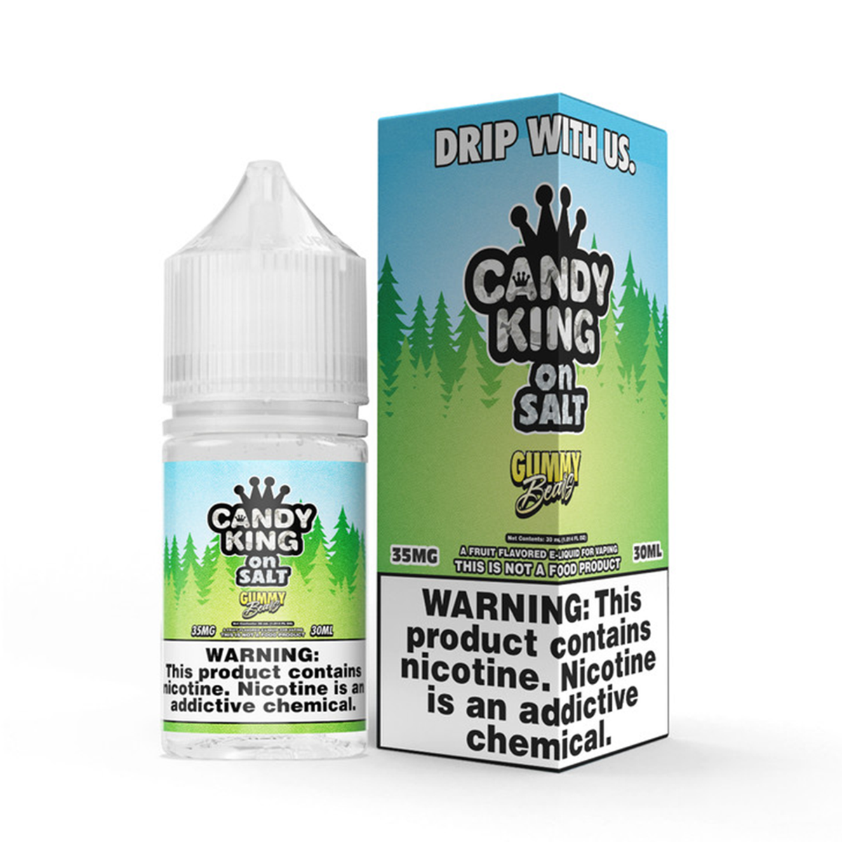 Candy King Salt Series 30ML 35mg Gummy Bears with great wholesale price