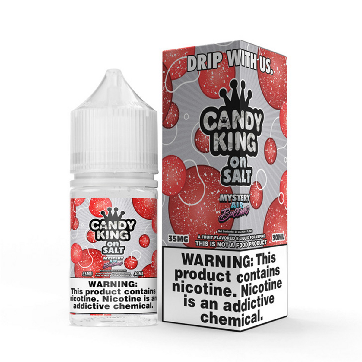 Candy King Salt Series 30ML 35mg Mystery Air Balloons with great wholesale price