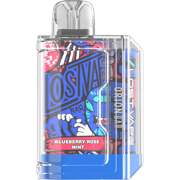 Lost Vape Orion 7500 Puffs Flavors Blueberry Rose Mint