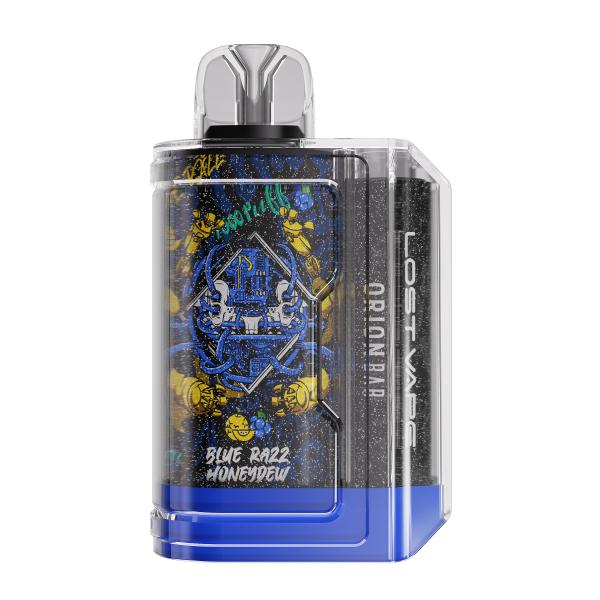 Lost Vape Orion 7500 Puffs Flavors Blue Razz Hoenydew