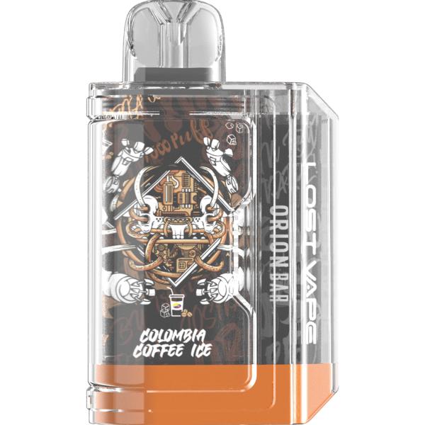 Lost Vape Orion 7500 Puffs Flavors Colombia Coffee Ice