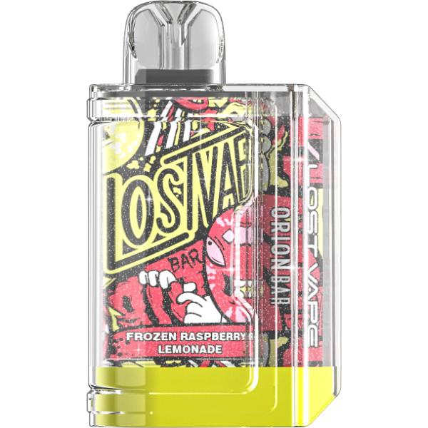 Lost Vape Orion 7500 Puffs Flavors Frozen Raspberry Lemonade