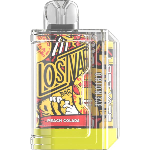 Lost Vape Orion 7500 Puffs Flavors Peach COlada