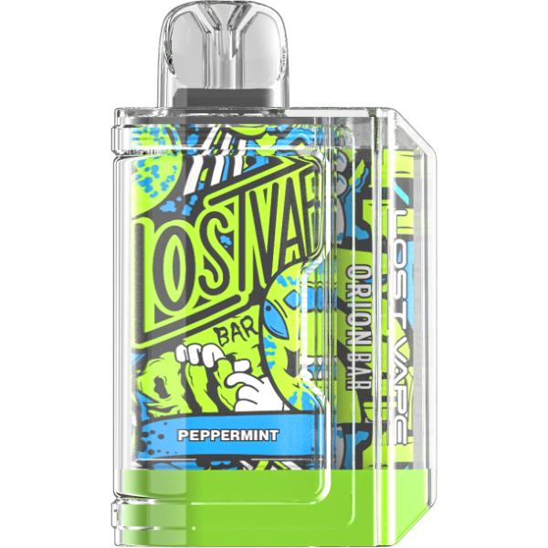 Lost Vape Orion 7500 Puffs Flavors Peppermint