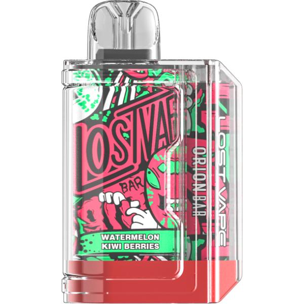 Lost Vape Orion 7500 Puffs Flavors Watermelon Kiwi Berries