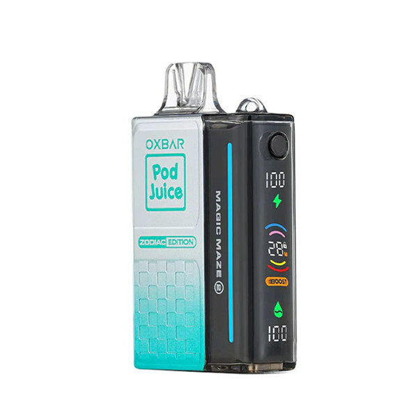 Oxbar Magic Maze 2.0 ZERO 30K Puffs Disposable -Clear Emerald