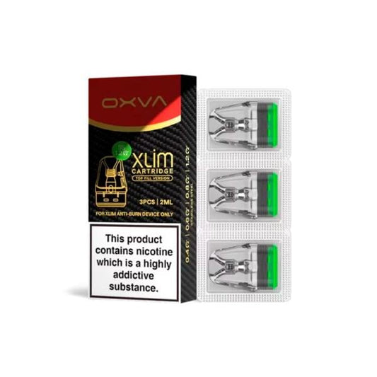 OXVA Xlim Replacement Top-Fill Pods Stainless Steel 3-Pack