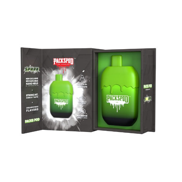 Packwoods Packspod 5000 Puff Disposable Vape 12mL $10.50 eLiquid.com Packwoods Packspod 5000 Puff Disposable Vape 12mL $10.50 eLiquid.com