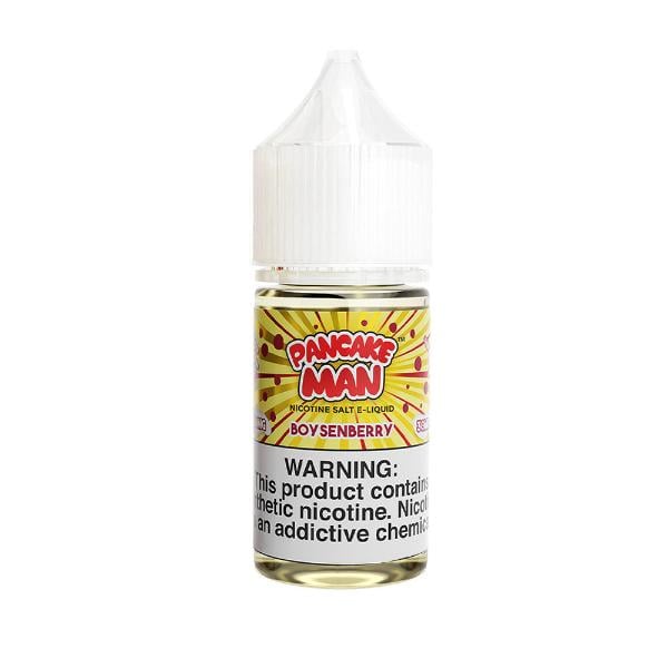 Pancake Man Salt Series E-Liquid 30mL (Salt Nic)-Boysenberry-30mg-30mL