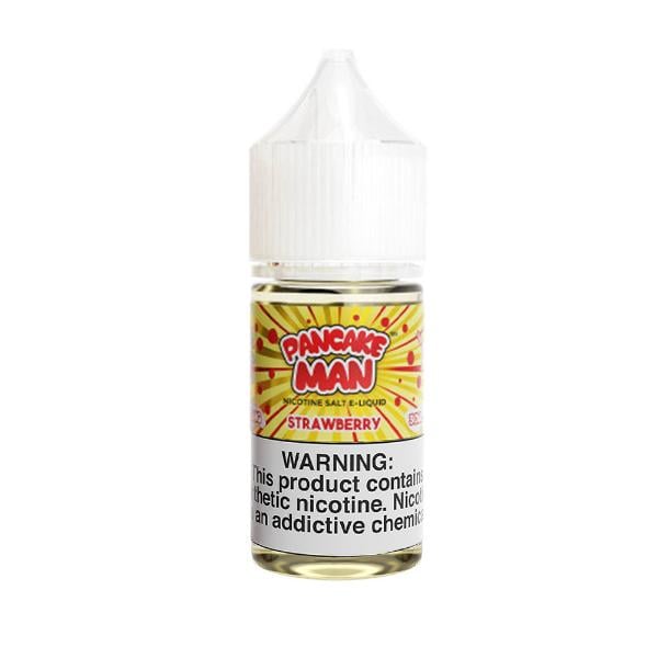 Pancake Man Salt Series E-Liquid 30mL (Salt Nic)-Strawberry-30mg-30mL