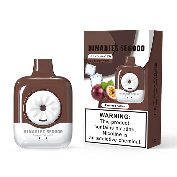 Best Deal HorizonTech Binaries Cabin SE6000 Puffs Disposable - Passion Fruit Ice