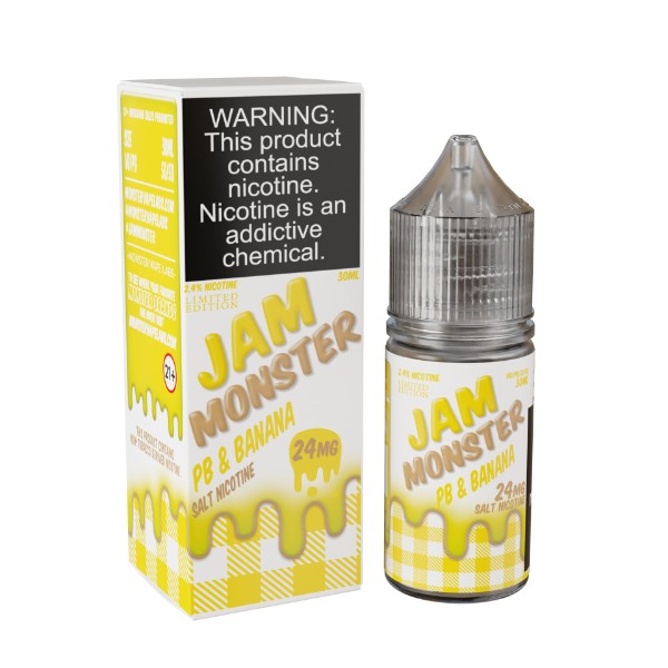 Jam Monster Salts 30ML - Pb & Banana