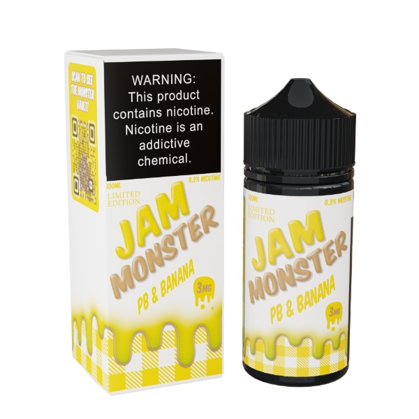 Jam Monster Series 100ML - PB & Banana