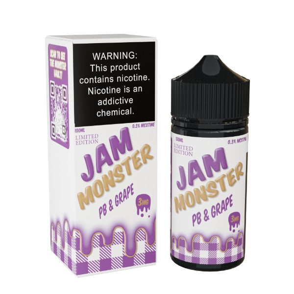 Jam Monster Series 100ML - PB & Grape
