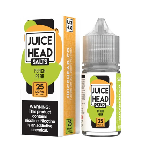 Juice Head Salts TFN Series 30mL- Peach Pear