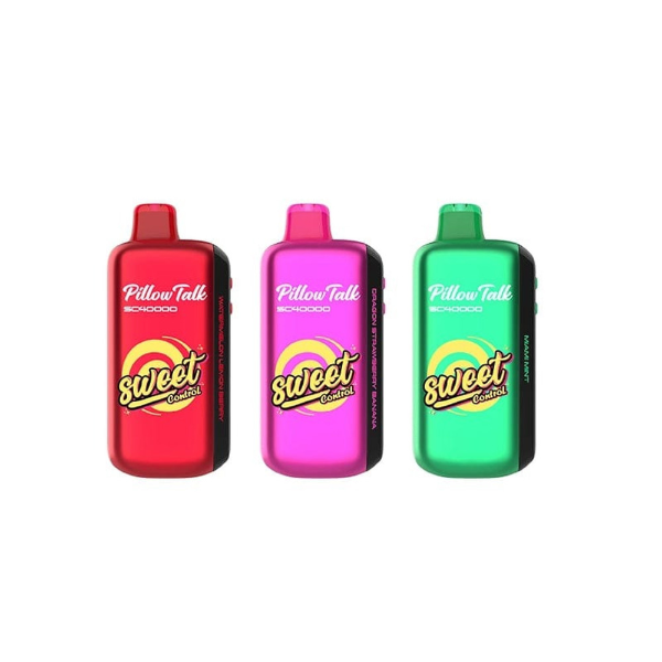 Pillow Talk Sweet Control SC40000 Disposable Vape 20mL $14.65 eLiquid.com Pillow Talk Sweet Control SC40000 Disposable Vape 20mL $14.65 eLiquid.com