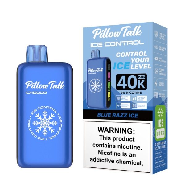 Pillow Talk IC40000 Disposable - Blue Razz Ice