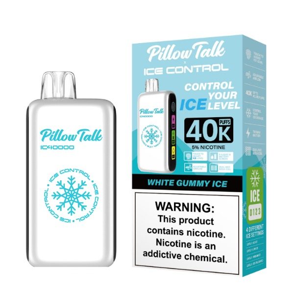 Pillow Talk IC40000 Disposable - White Gummy Ice