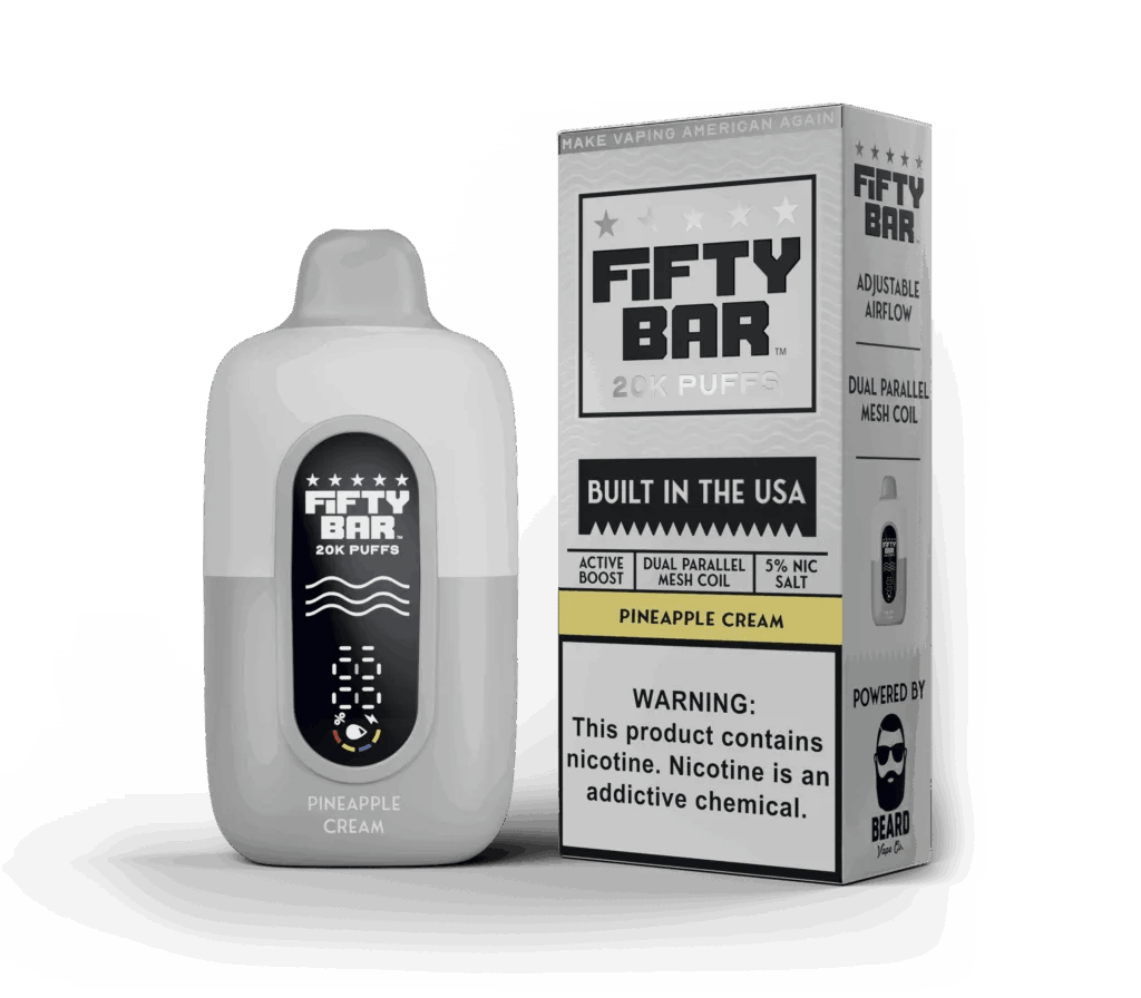 Fifty Bar V2 20000 Puff Disposable-Single Disposable-Gummy Whip-50mg