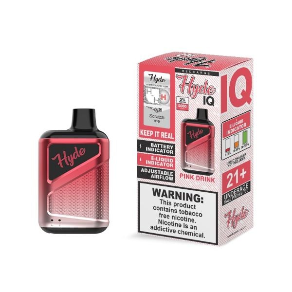 Pink Drink Hyde IQ 5000 Puffs Disposable
