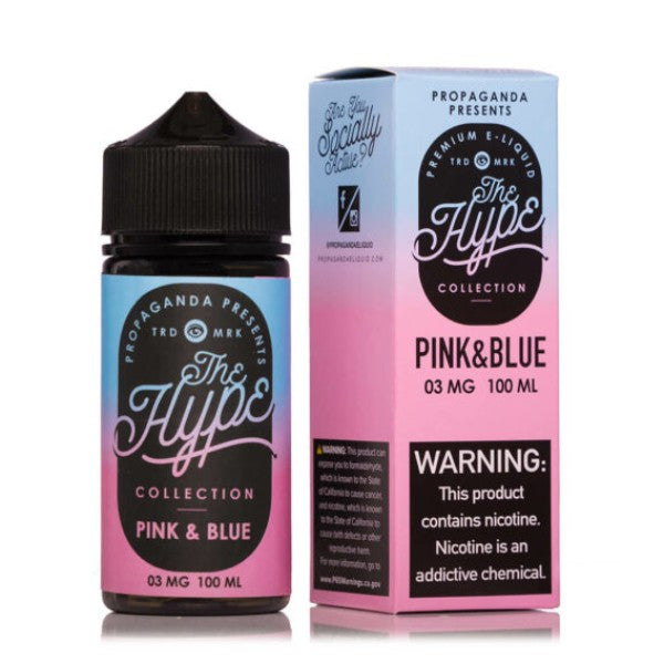Propaganda The Hype Collection E-Liquid 100mL - Pink&Blue