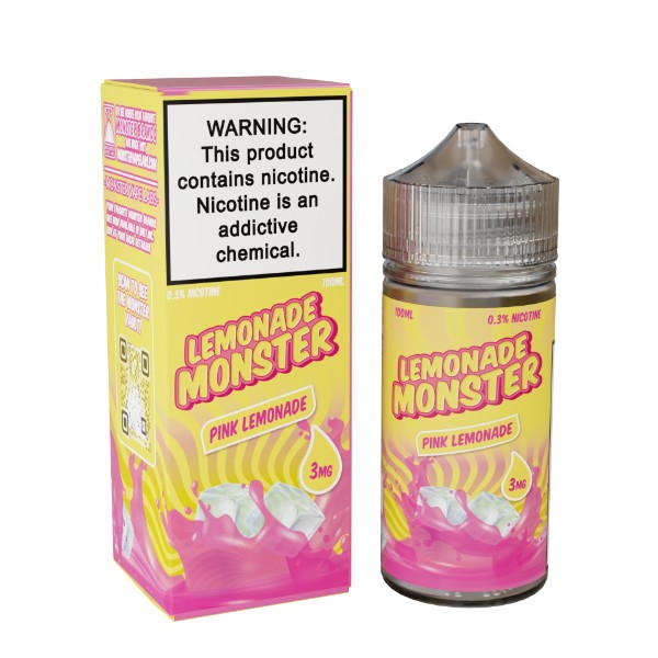 Lemonade Monster Series 100mL - Pink Lemonade