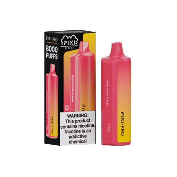 Pixi Pro 8000 Puffs Disposable Vape 14mL $10.50 eLiquid.com Pixi Pro 8000 Puffs Disposable Vape 14mL $10.50 eLiquid.com