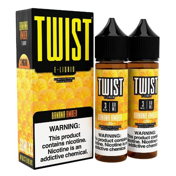 Twist Series 120ML- Banana Amber