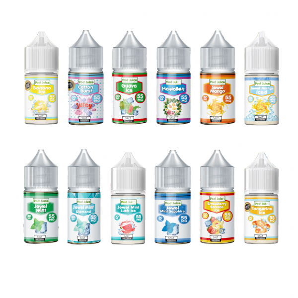 Pod Juice Salt Series 30ML for wholesale and bulk pricing from Vape Wholesale USA