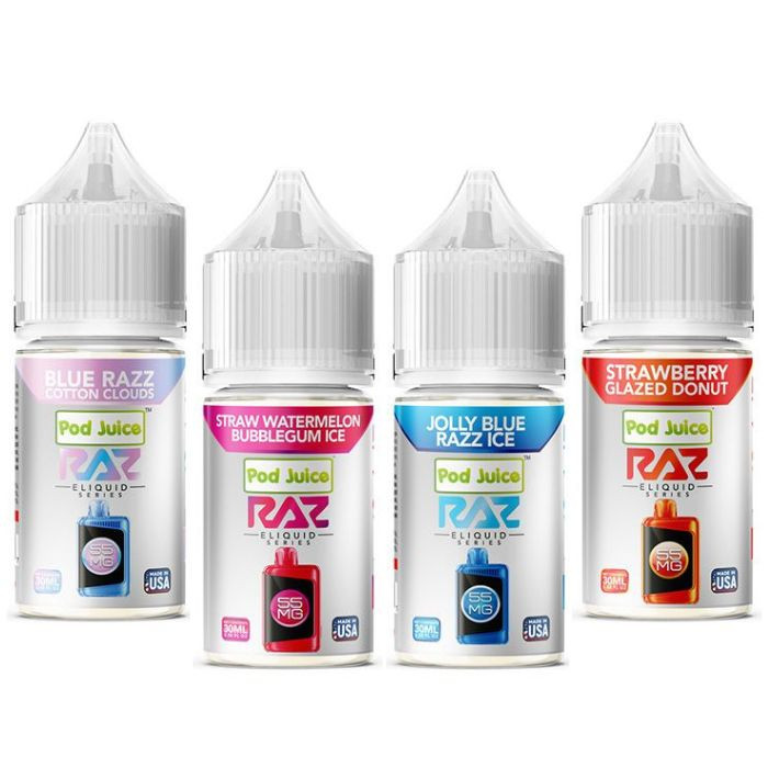 Pod Juice X Raz Salts 30mL
