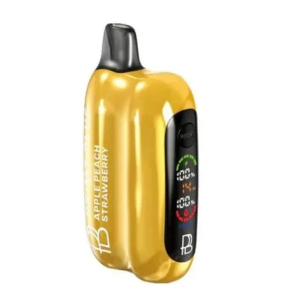 Best Deal Prime Plus 26000 Puffs Rechargeable Disposable Vape 20mL Apple Peach Strawberry